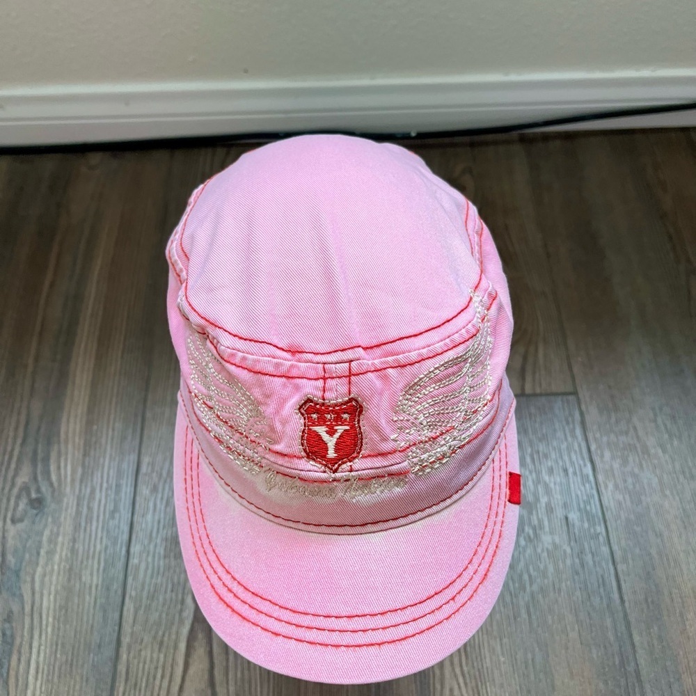 Pink Cap with Embroidered Logo - Picture 6 of 9